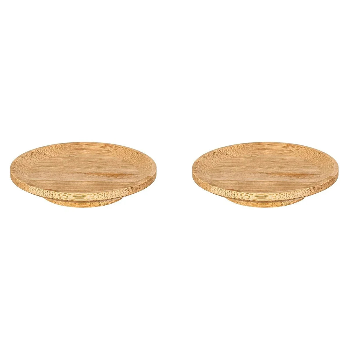 1-4Pcs Wine Glass Charcuterie Topper, Bamboo Wine Glass Covers for Appetizers Wine Glass Topper Coasters Plate for Bars Party